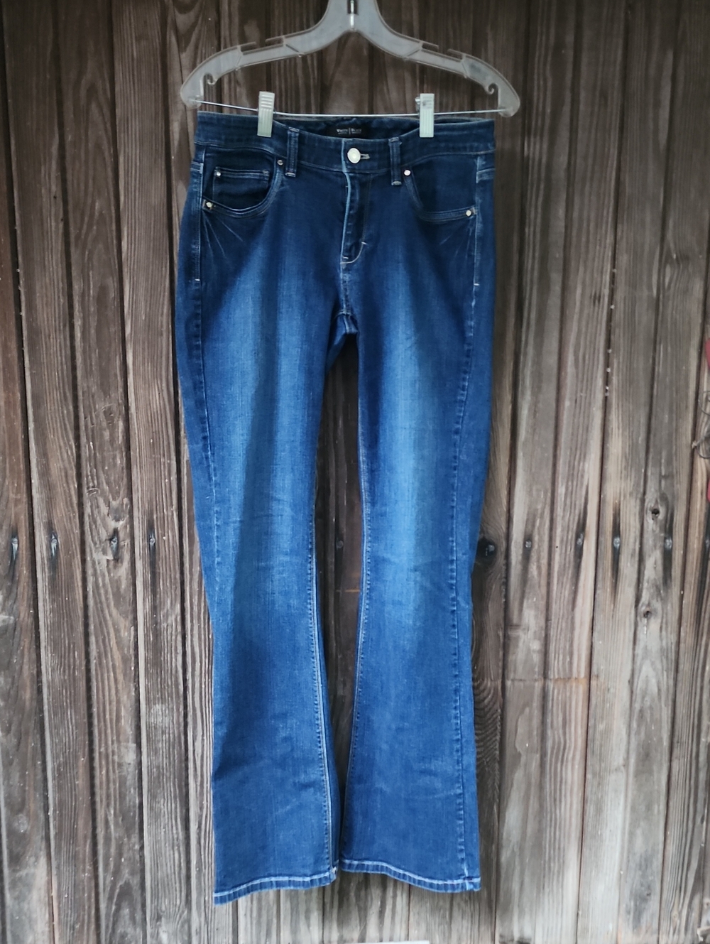 White House Black Market Ladies Contouring Boot Leg Jeans